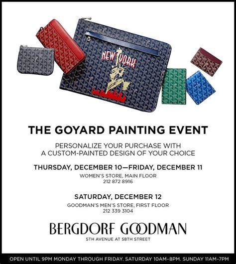 who is goyard designer|goyard painting.